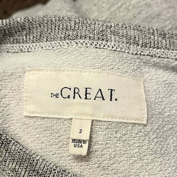 The Great. Ruffle Sweatshirt - Picture 2 of 7